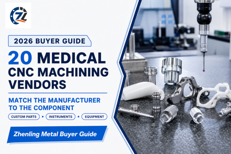 20 Best Medical Device CNC Machining Service Vendors (2026)