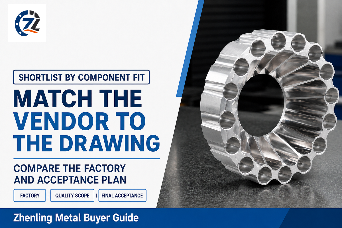 Conclusion: Match the Vendor to the Drawing — Zhenling Metal