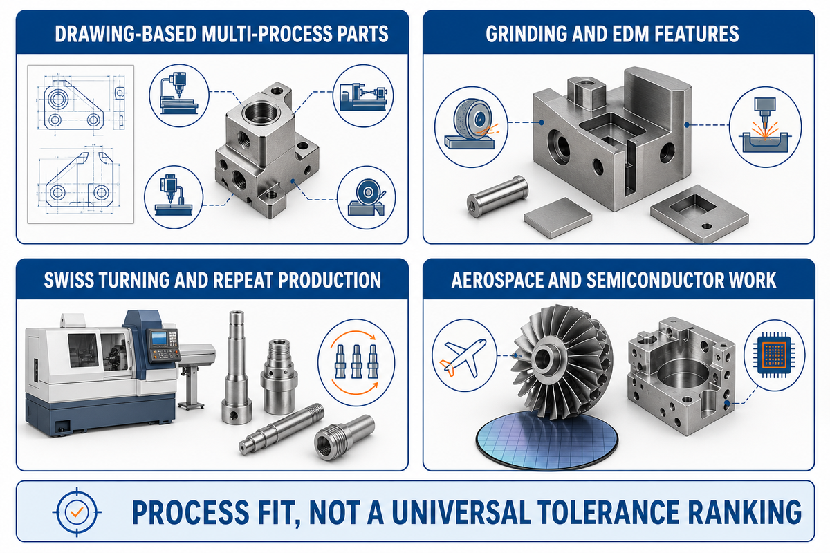 Comparatif des fabricants d’usinage de précision — Zhenling Metal