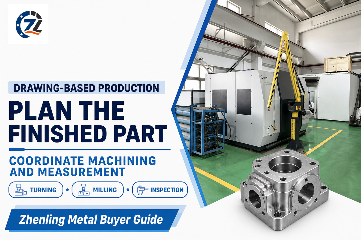 Partenaires de production 5 axes et de pièces sur plan — Zhenling Metal