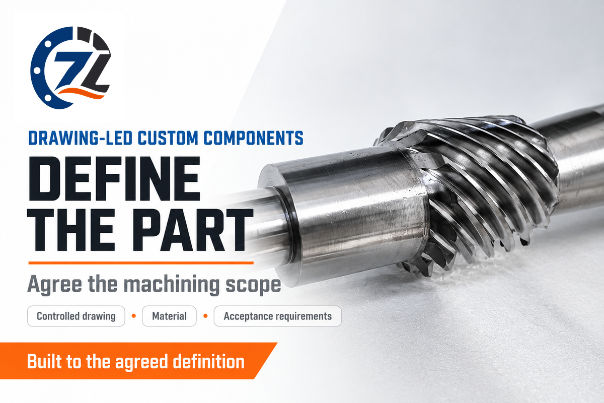Zhenling drawing-led components require a controlled drawing, material and acceptance scope; company website.