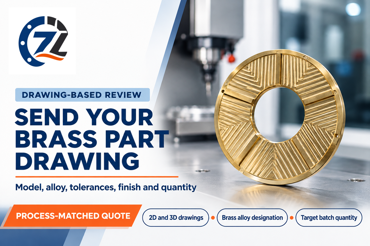 Send a brass part drawing with alloy, tolerances, finish and target quantity for a process-matched review.