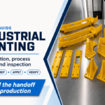 Servicios de pintura: guía para compradores de piezas metálicas industriales