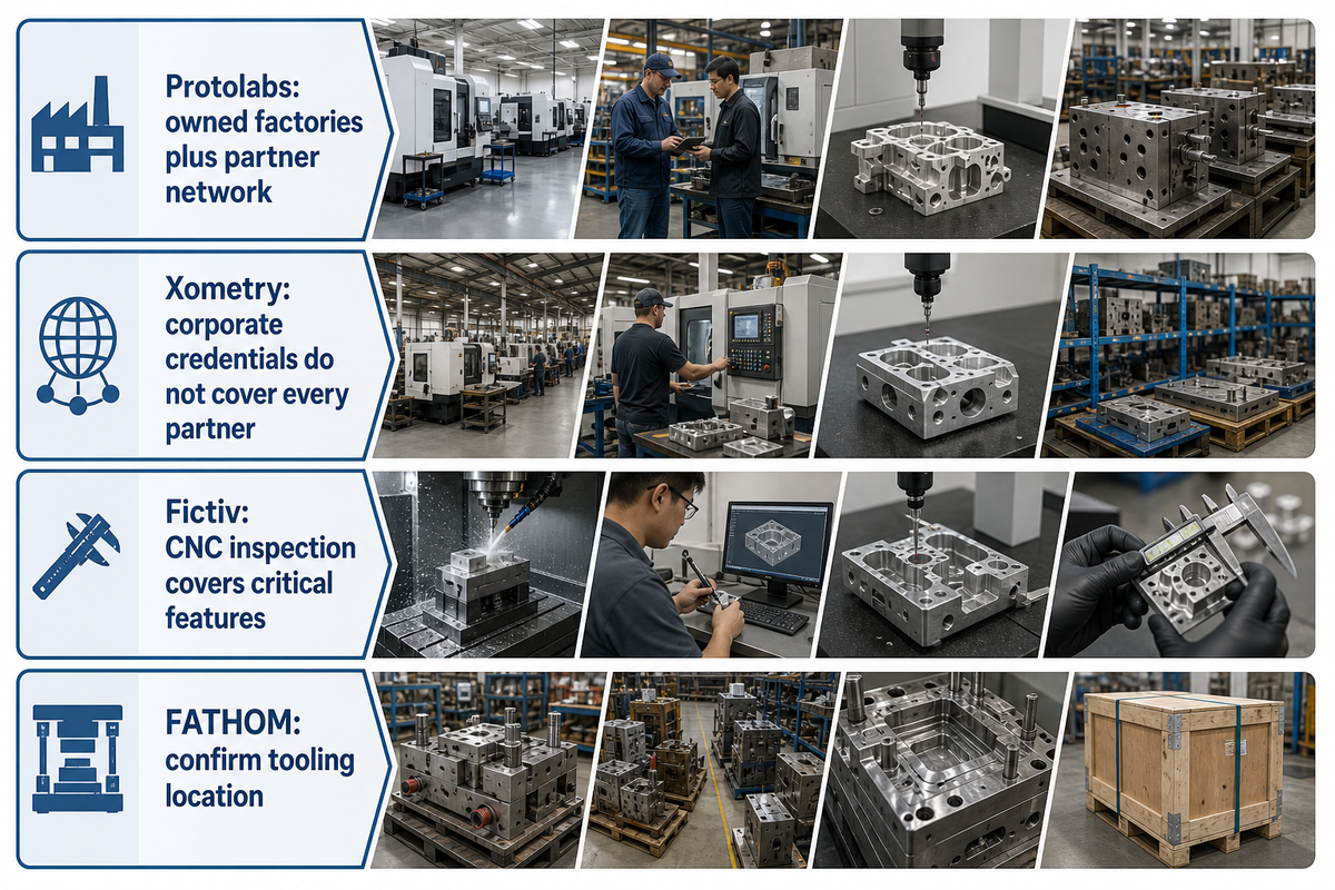 Digital networks have different production and inspection boundaries