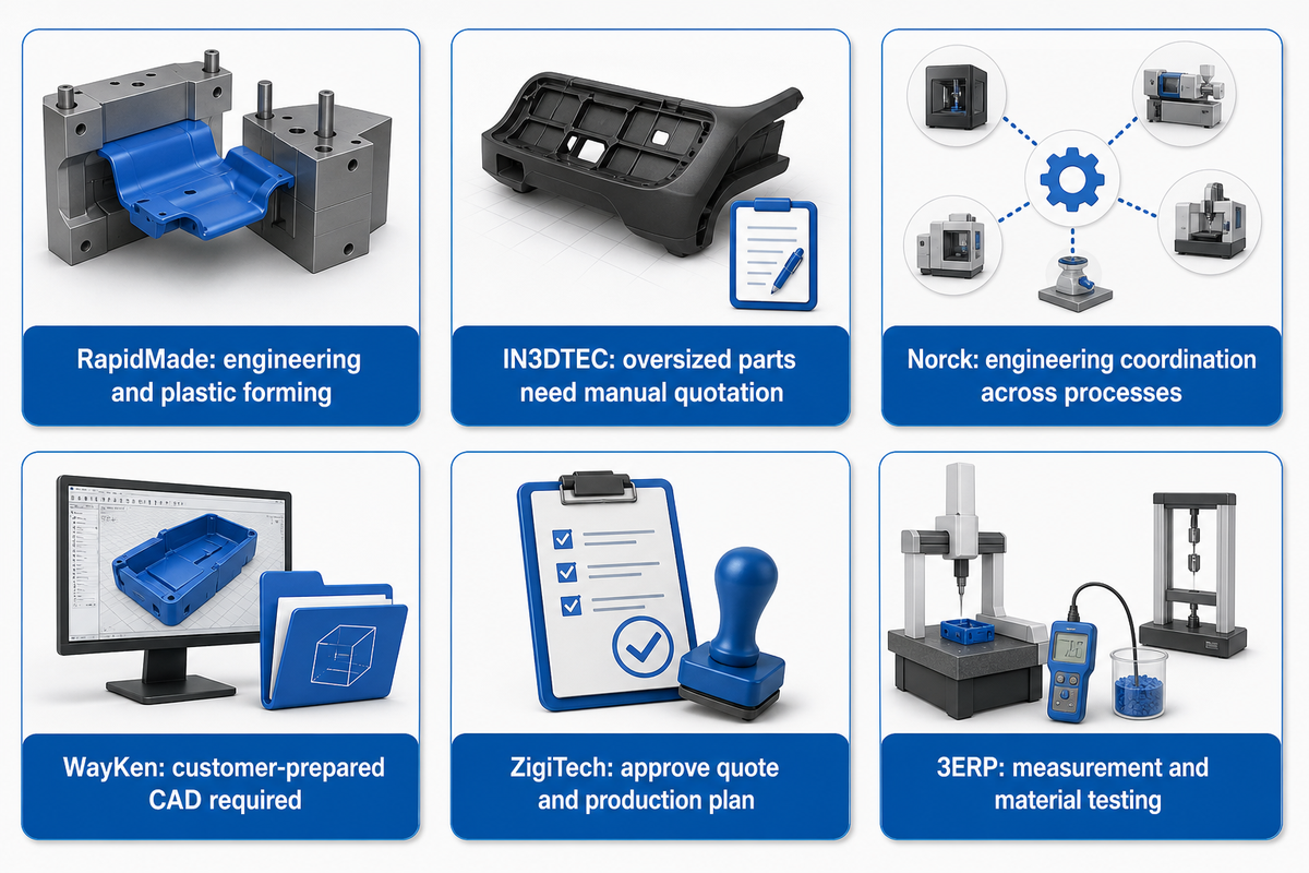Engineering suppliers answer different prototype needs