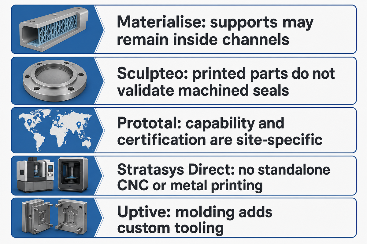 Additive choices need process and production boundaries