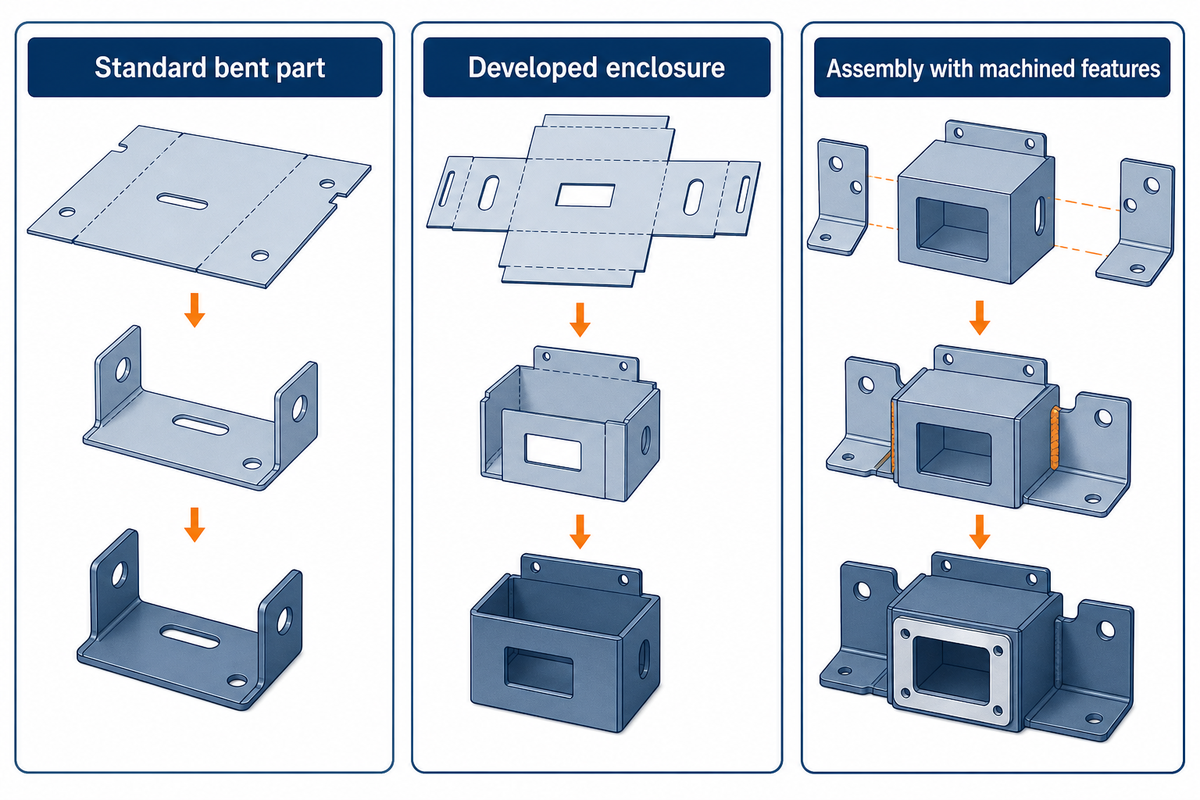 Prototype supplier choice depends on geometry and secondary operations, not just advertised speed.