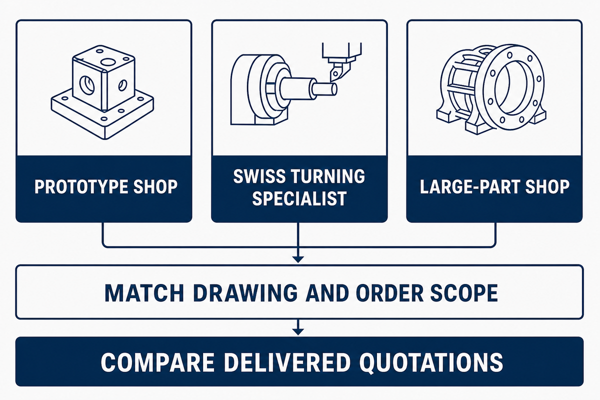 Three titanium supplier order types used to read the global company comparison